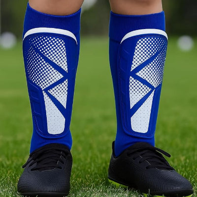 Vizari Slip in Soccer Shin Guards for Big Kids, Youth, Adults - Lightweight & Durable Soccer