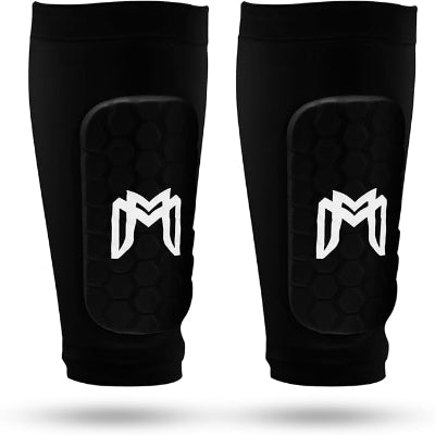 Mini Shin Guards Soccer – Built in Shin Pad Sleeves for Mens, Women, Teens