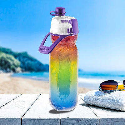 Mist 'N Sip Misting Water Bottle 2-in-1 Mist And Sip Function