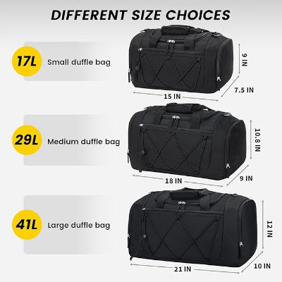 Gym Bag for Men - 21 Inches Duffle Bag for Travel Lightweight Duffel Bag