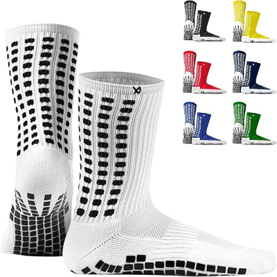 Dual Grip Socks - Soccer Grip Socks for Men and Women. GripArray Performance & Comfort