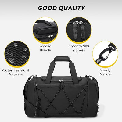 Gym Bag for Men - 21 Inches Duffle Bag for Travel Lightweight Duffel Bag