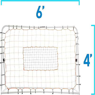 Soccer Rebounder - Tournament Steel Rebounding Net - Perfect for Backyard Practice