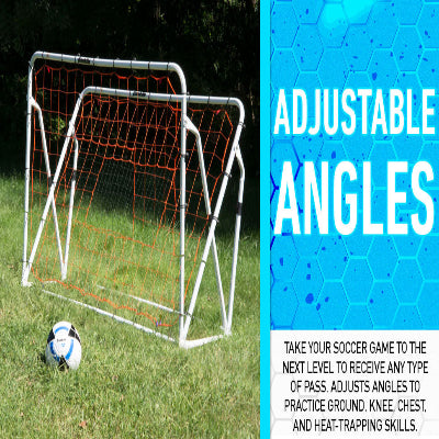 Soccer Rebounder - Tournament Steel Rebounding Net - Perfect for Backyard Practice