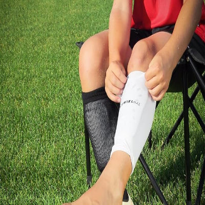 Goal Shin Guard Compression Sleeves
