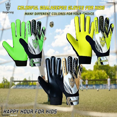 Soccer Goalie Gloves - Football Goalkeeper Gloves Kids, Boys, Youth