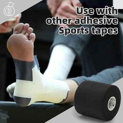 Athletic Foam Underwrap for Sports, Protect for Ankles Wrists-2