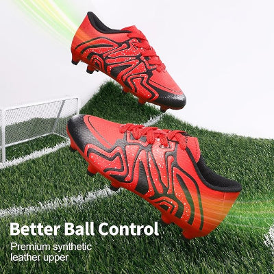 Boys Girls Soccer Cleats Youth Firm Groud Baseball Cleats Sport Athletic Outdoor Trainning Football Shoes-3