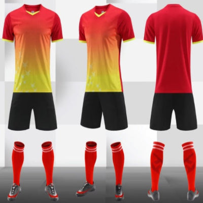 Gradient Short Sleeve Soccer Jersey-10