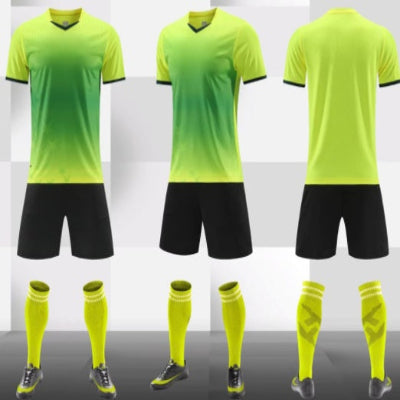 Gradient Short Sleeve Soccer Jersey-12