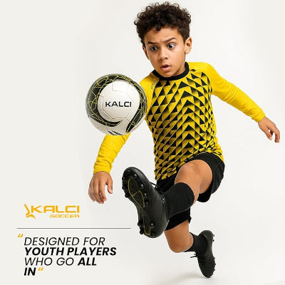 Kalci Soccer Goalkeeper Jersey | Elbow Padded Goalkeeper Shirt-3
