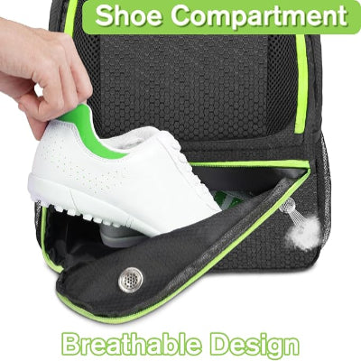 Soccer Backpack,Soccer Bag with Ball Holder, Water resistant Sport Equipment Bags-4