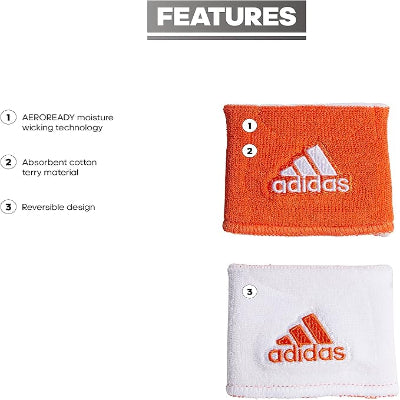 Unisex-Adult Interval Reversible Wristband – Athletic Sweatband for Men and Women-6