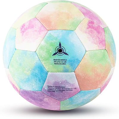 Soccer Ball, Kids Soccer Balls for Girls Boys Youth Children Training Backyard School Indoor Outdoor Ball with Pump Gift