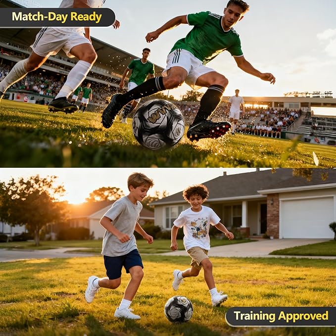 Soccer Ball Size 5, Matches and Training Soccer Ball