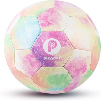 Soccer Ball, Kids Soccer Balls for Girls Boys Youth Children Training Backyard School Indoor Outdoor Ball with Pump Gift